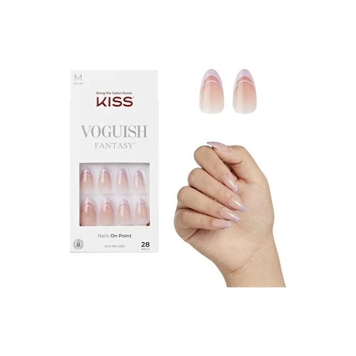 Kiss 28 Medium Voguish Fantasy Nails