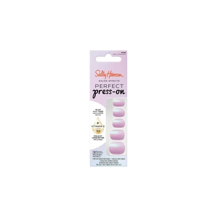 Salon Effects Artificial Nails 401 Affairy To Remember 30 Pieces