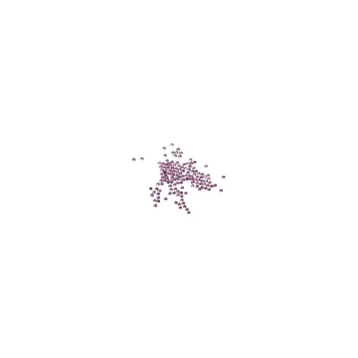Parisax Nail Rhinestones Pink 1.8mm Clear Rhinestones 144 Pieces