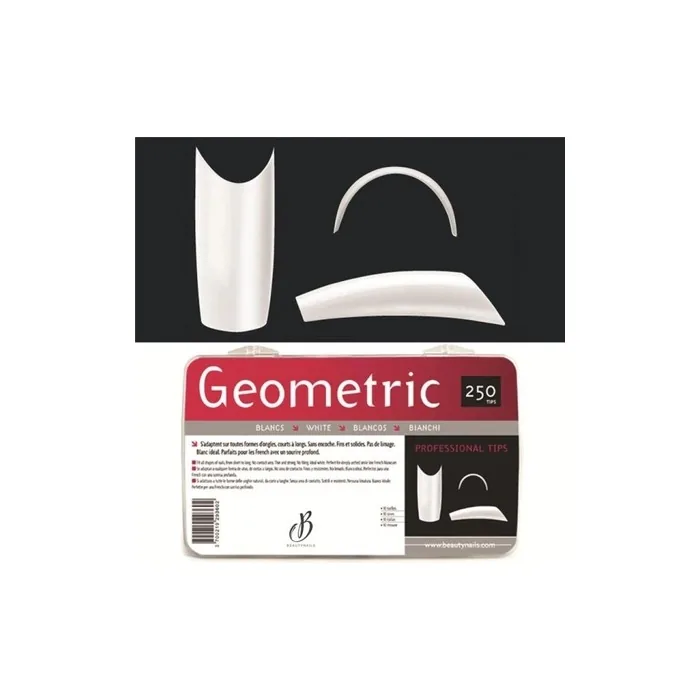 Beautynails Bna Geometric White Tips X250