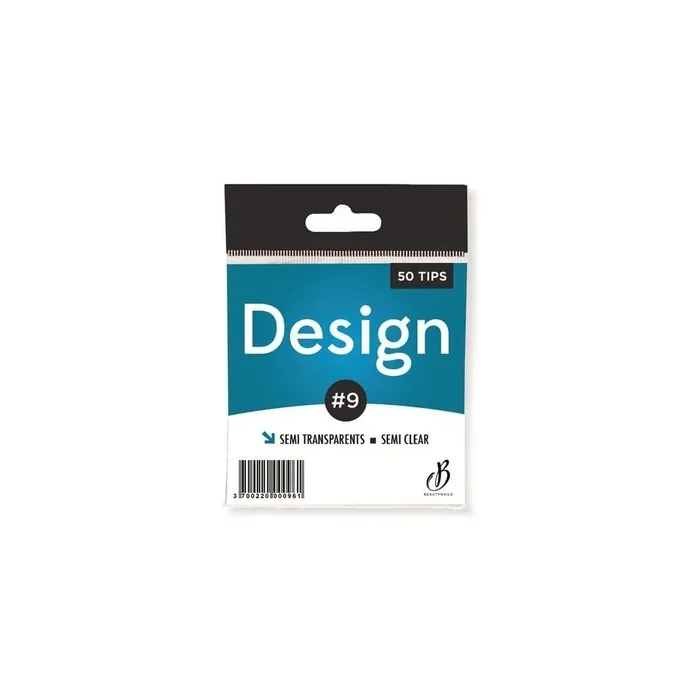 Beautynails Bna Design Semi-Transparent Tips N09 X50