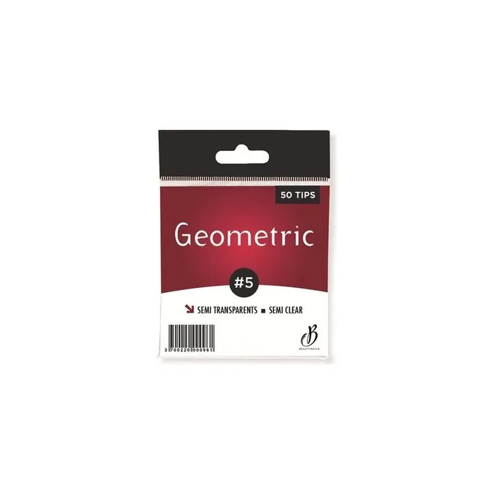 Beautynails Bna Geometric Semi-Transparent Tips No. 05 X50