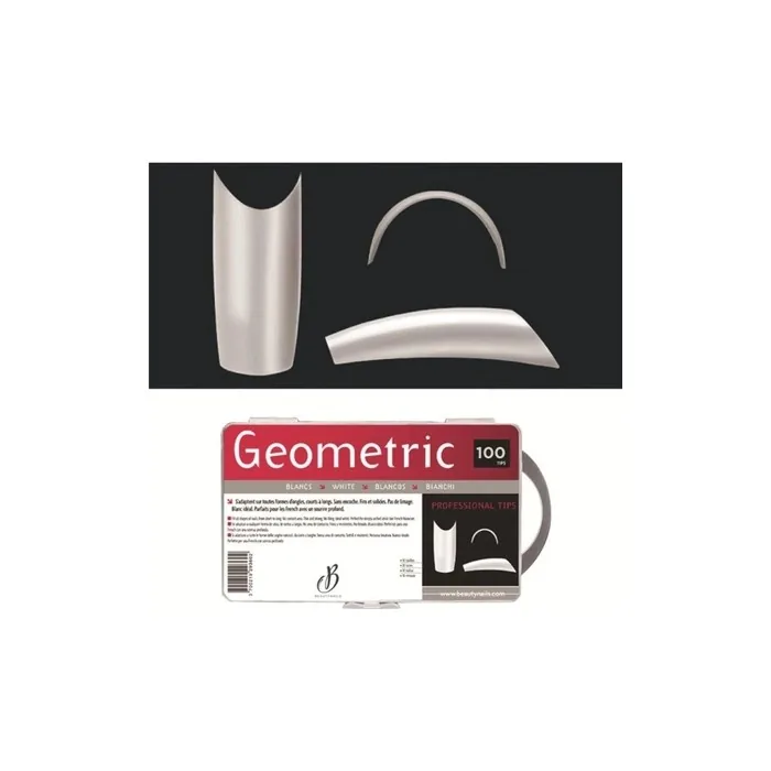 Beautynails Bna Geometric Semi-Transparent Tips X100