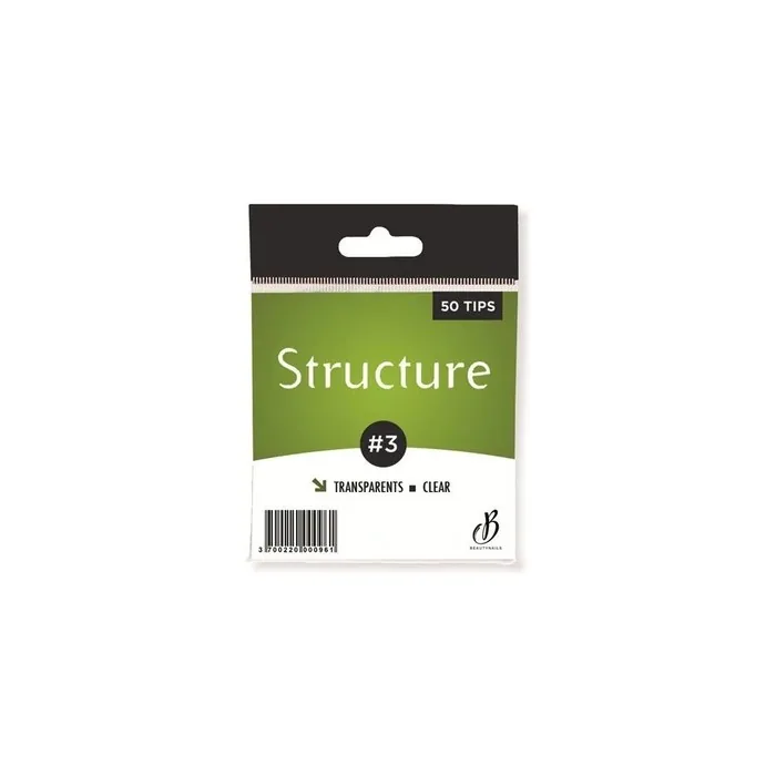 Beautynails Bna Transparent Structure Tips No. 03 X50