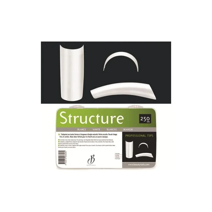 Beautynails Bna White Structure Tips X250