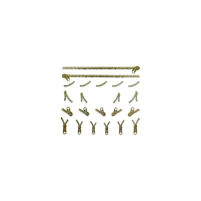Beautynails Bna Gold Zip Ornament