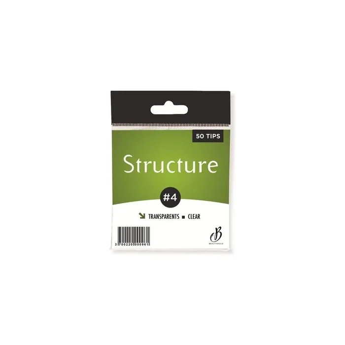 Beautynails Bna Transparent Structure Tips No. 04 X50