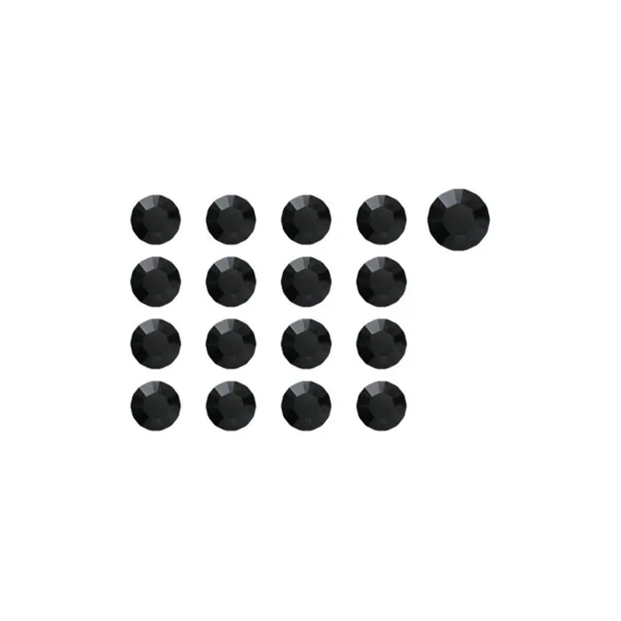Beautynails Bna Strass Jet Black T3 - Size 3 12 Mm, 1440 Pieces