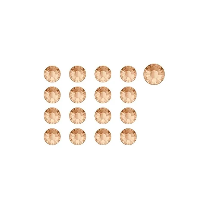 Beautynails Bna Strass Light Peach T3 - 12 Mm, 1440 Pieces