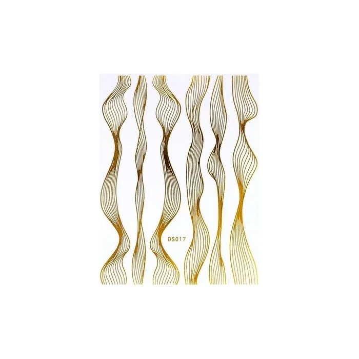 Beautynails Bna Stickers Nail Cb090 Golden