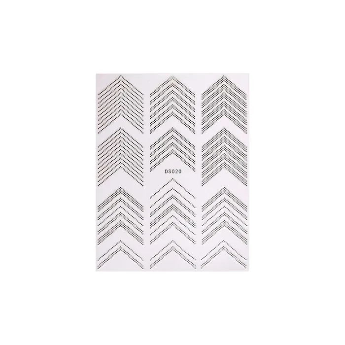 Beautynails Bna Stickers Nail Cb125 Silver