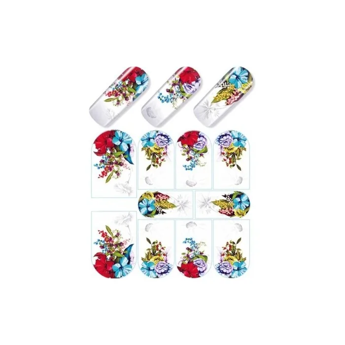 Beautynails Decalcomanie Flowers Romance