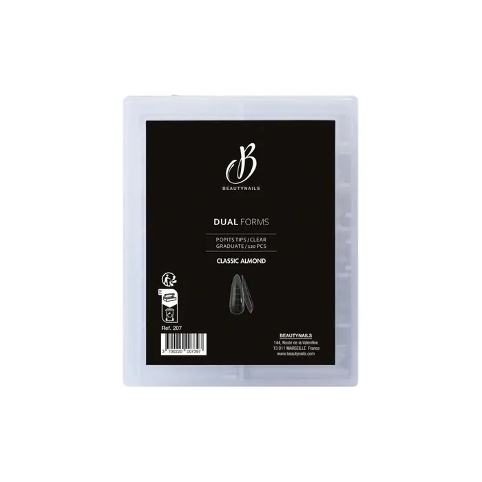 Beautynails Bna Tips Dual Forms Classic Almond