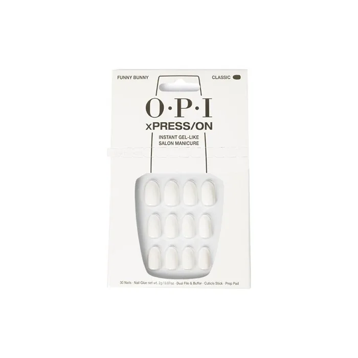 Opi Opi Xpresson Artificial Nails Iconic Shades Funny Bunny 30 Units