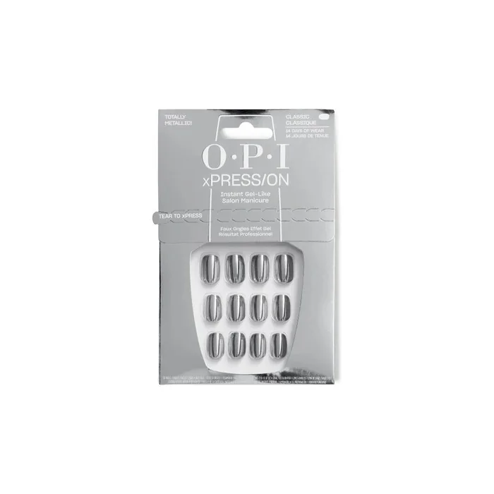 Opi Coty Faux Nails Xpress/On Totally Metallic