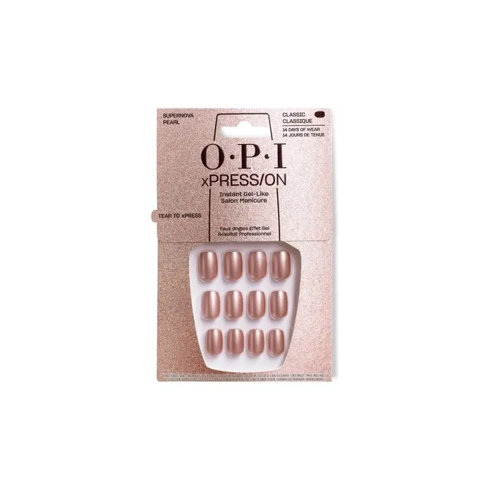 Opi Coty Faux Nails Xpress/On Supernova Pearl