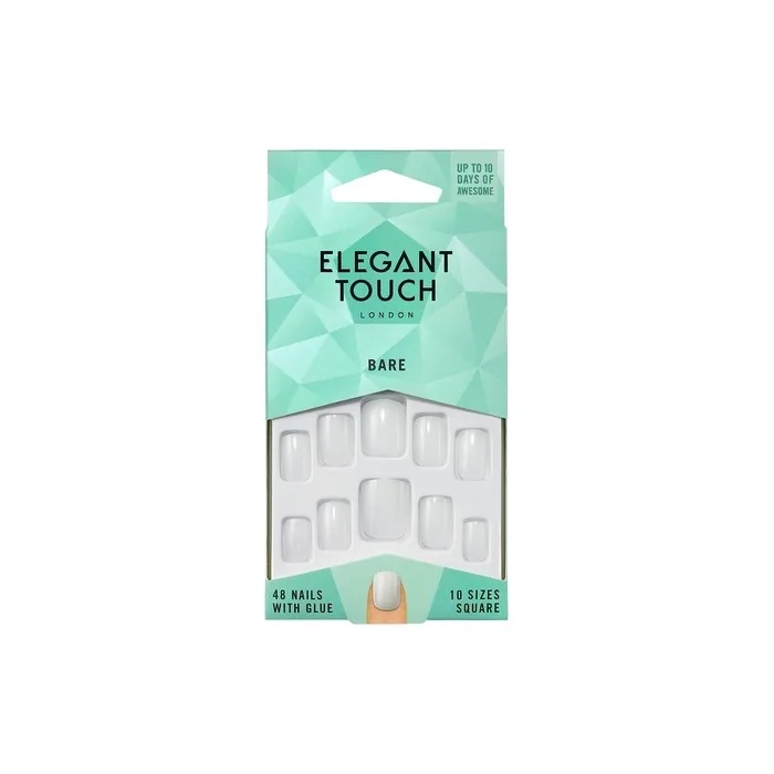 Elegant Touch Bare Nails Square