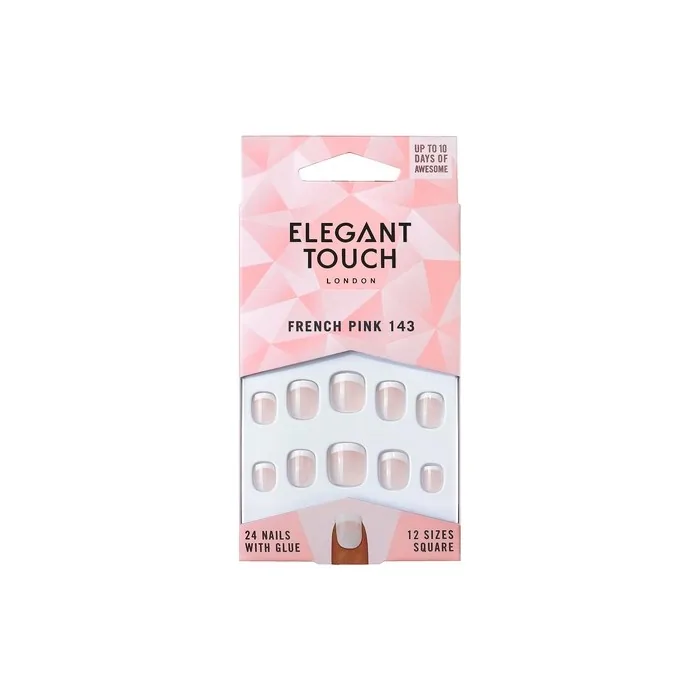 Elegant Touch French Nails 143 Pink 1 Count