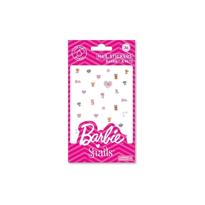 Barbietm Snails Barbietm & Pets Nail Stickers