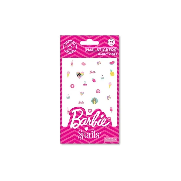 Barbie Snails Happy Vibes Nail Stickers