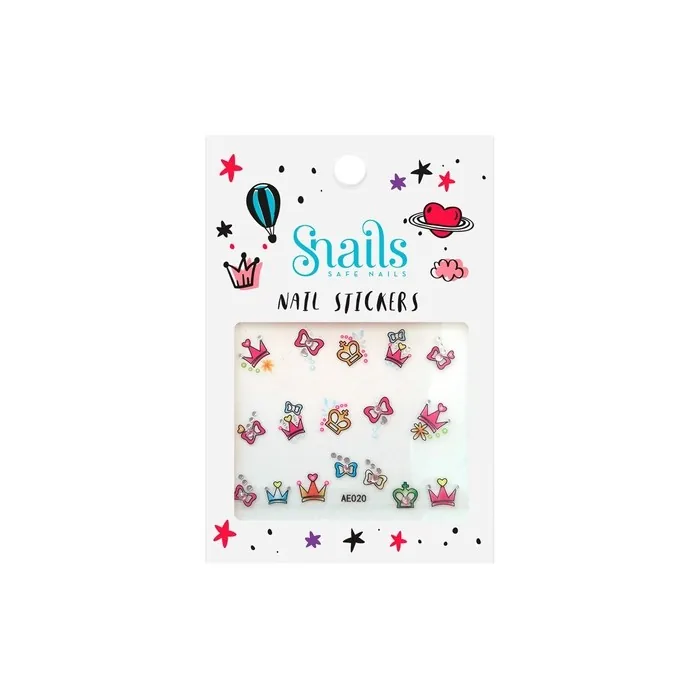 SNAILS Stickers Perfect Nails Princess for Girls