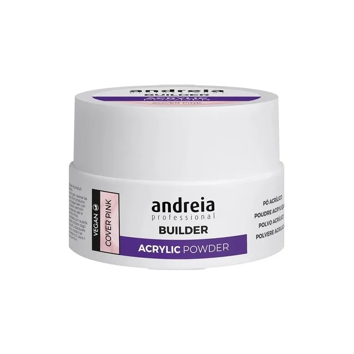 Andreia Professional Acrylic Builder Powder for Nail Extensions Cover Pink 20g