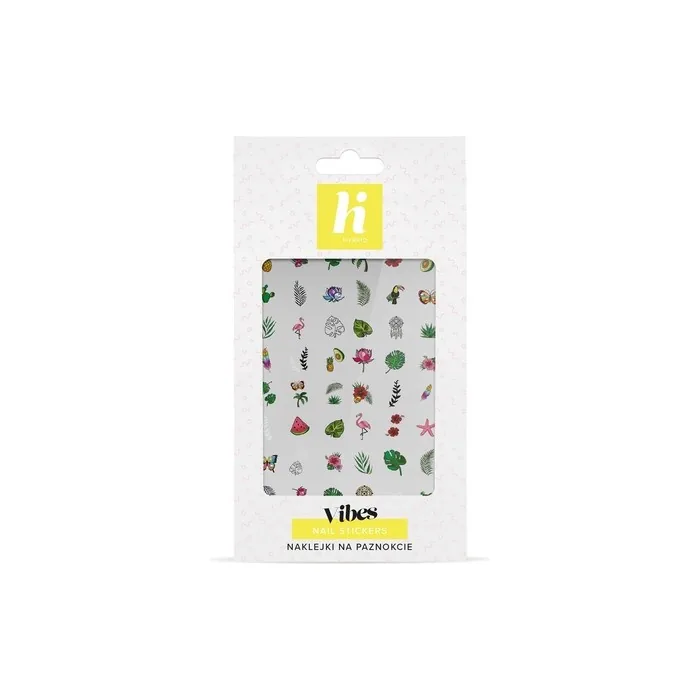 Hi-Hybrid Nail Sticker Vibes 3d Self-Adhesive Flowers Nail Stickers For