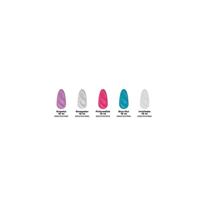 Hi Hybrid Hi Hybrid Nail Art Gel For 3d Decorations Grapeful 10 Ml