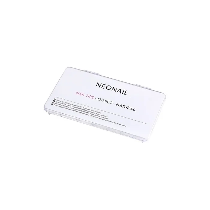 Neonail Natural Tips Gel Acrylic False Nails Manicure 120 Pcs