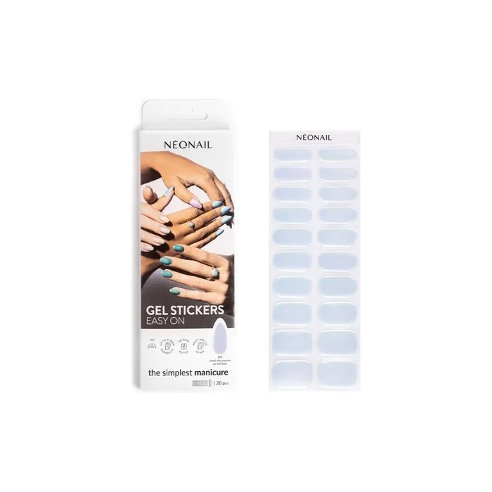 Neonail Easy On Gel Stickers Adesivi Per Unghie Colore M11 20 Pz