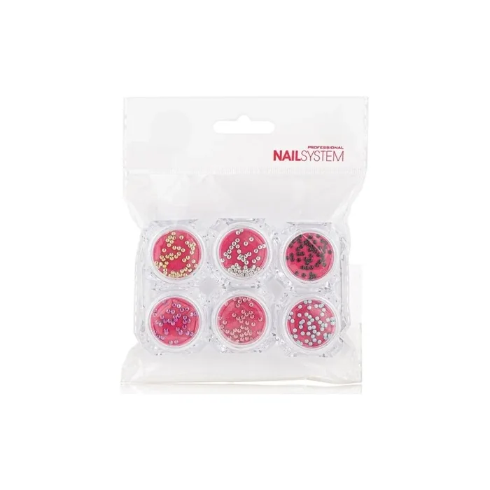 Beauty Coiffure Metal Stone Nail Decorations - Elegant Nail Art Accessories