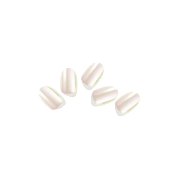 Edge U Mirror Pink Beige Nail Bands