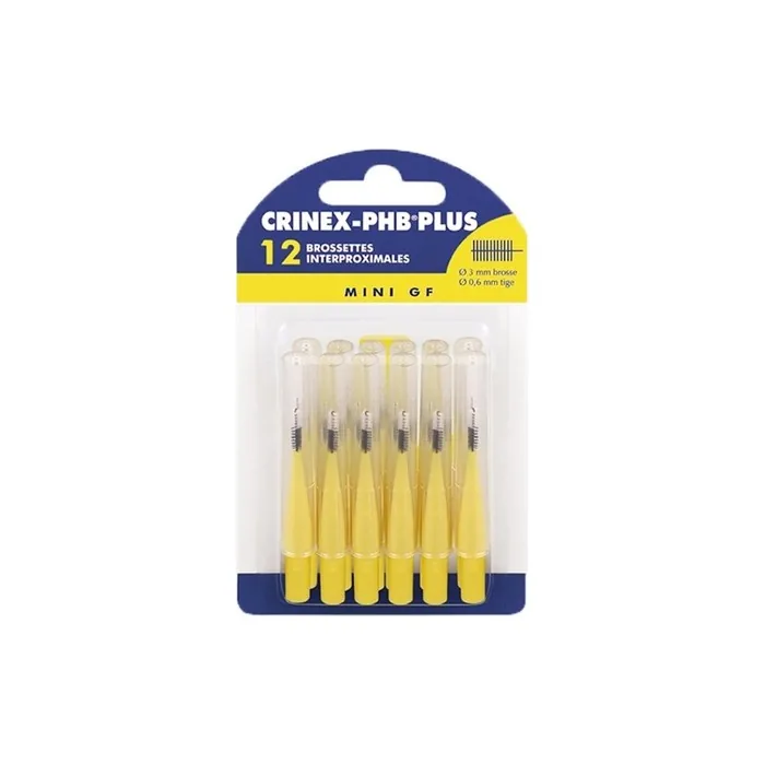 Crinex Phb Plus Mini Plus 1.1 Interproximal Brushes - Pack of 12