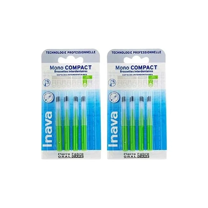 Inava Mono Compact Green Brush Heads 2.2mm