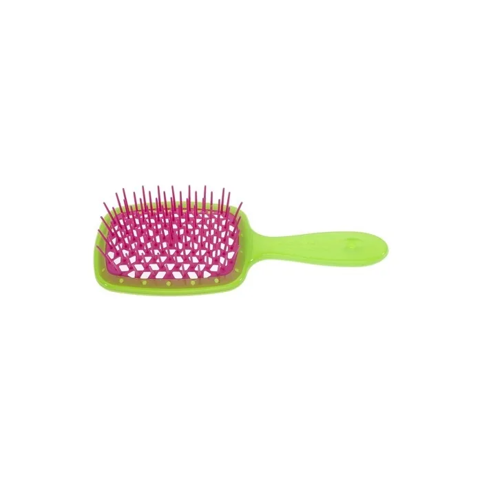Jäneke Superbrush Small Body Green Curly Fuchsia