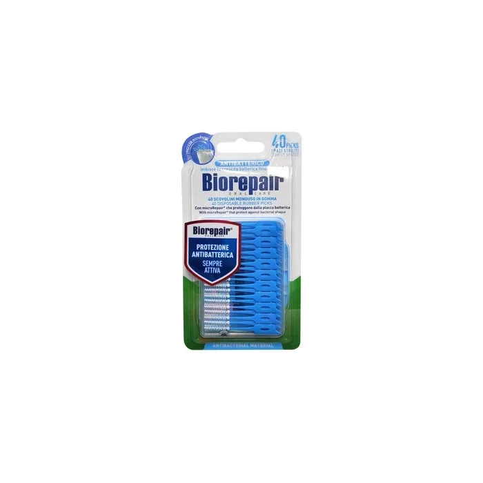 Biorepair Disposable Rubber Brushes with MicroRepair for Delicate Teeth and Gums - Thin Size - Pack of 240
