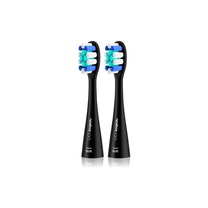 Niceboy Ion Sonic Lite Replacement Brush Head Soft Black 2 Pcs