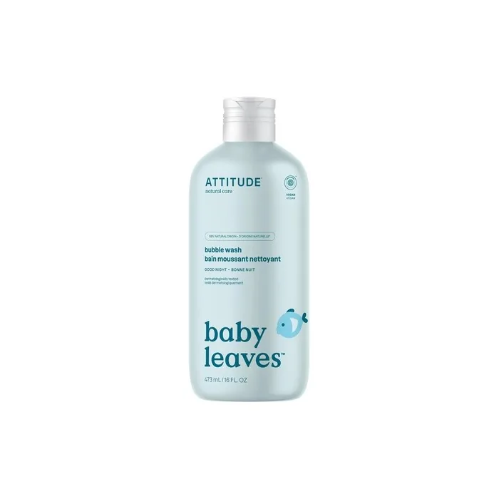 Attitude Bubble Bath and Body Wash for Baby EWG Verified Dermatologically