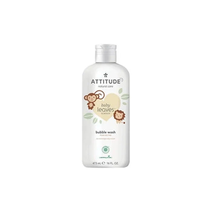 Attitude Baby Leaves Kids Bath Foam with Pear Juice Scent 473ml