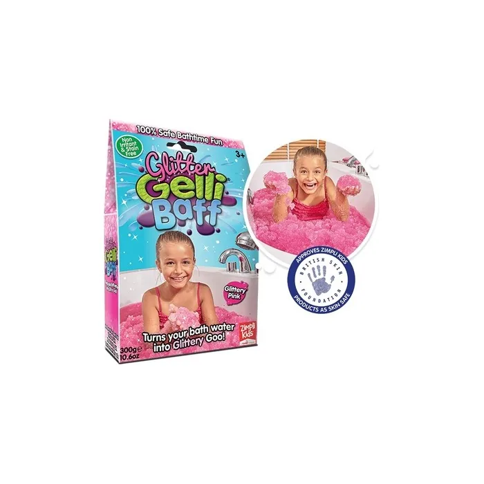 Princess Pink Glitter Gelli Baff Glibberbad 300g