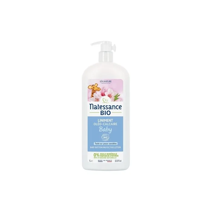Natessance Natural Baby Care Bottom Protective Lotion 1 Litre