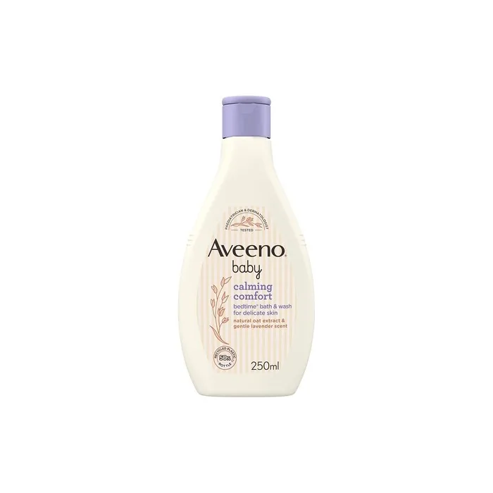Aveeno Baby Calming Comfort Bedtime Bath & Wash 250ml