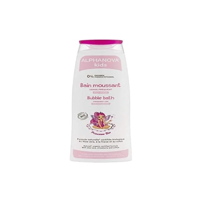 Alphanova Kids Foaming Bath Strawberry Organic 250ml