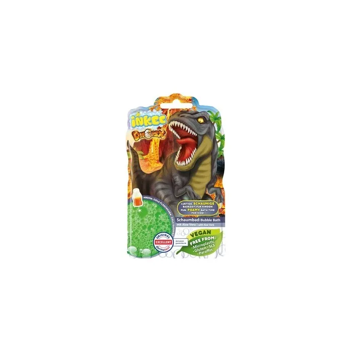 Inkee Bubble Bath Liquid Dinorex Dinosaur Bath Additive for Children Green