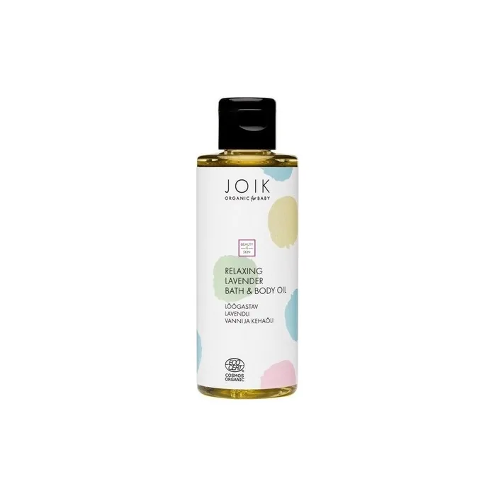 JOIK Organic Relaxing Lavender Bath & Body Oil for Baby 100ml