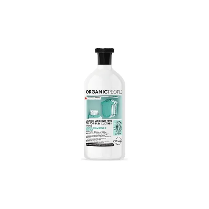 Organic People Organic People For Baby Clothes Chamomile Soap Nut Laundry Washing Eco Gel 200ml