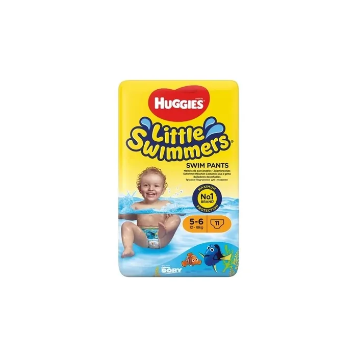Huggies Little Swimmers Disposable Swimsuits Size 56 11 Units Suitable For 1218 Kg