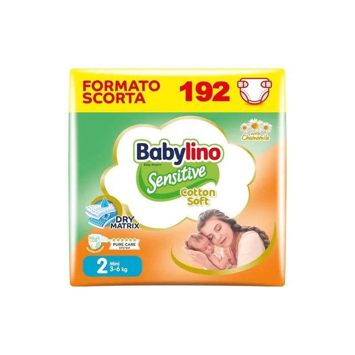 Babylino Sensitive Diapers Size 2 Mini 36kg