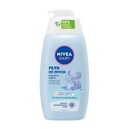 Nivea Baby Gentle Bath Foam 450ml