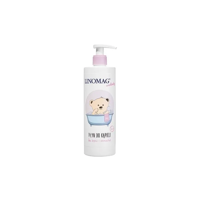 Linomag Emollient Bath Liquid For Children And Infants 400ml